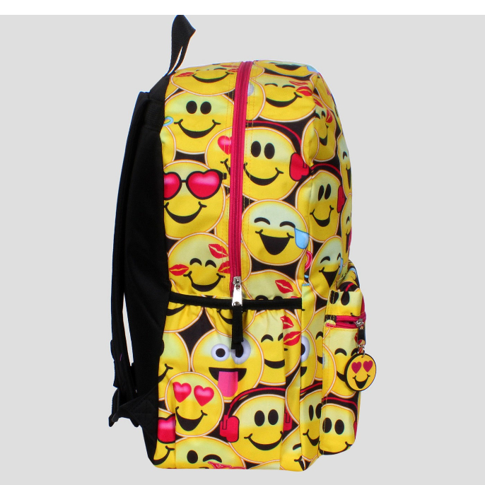 emoji rolling backpack